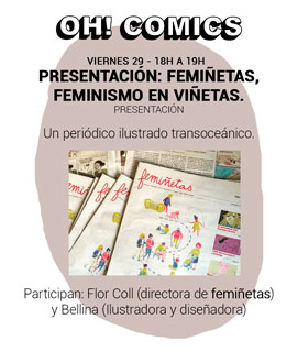 Presentación: femiñetas, feminismo en viñetas