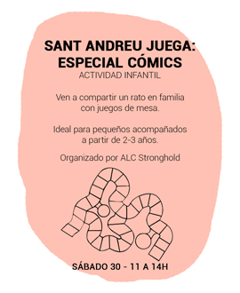 Sant Andreu Juega: especial cómics