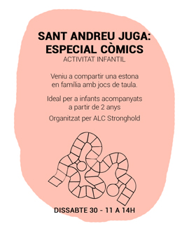 Sant Andreu Juga: especial còmics