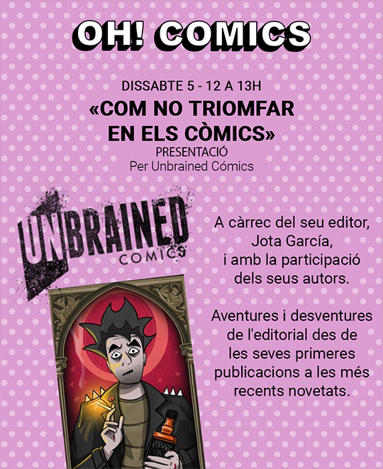 «Com no triomfar en els còmics» per  Unbrained Comics