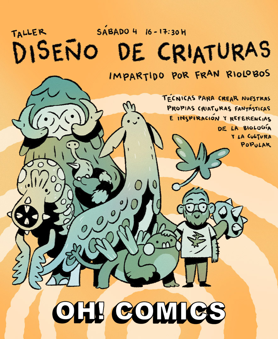 Taller: Diseño de criaturas por Fran Riolobos