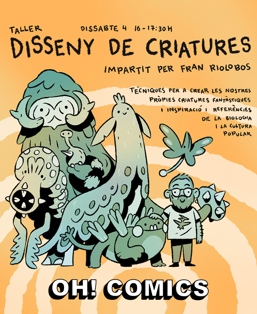 Taller: Disseny de criatures per Fran Riolobos