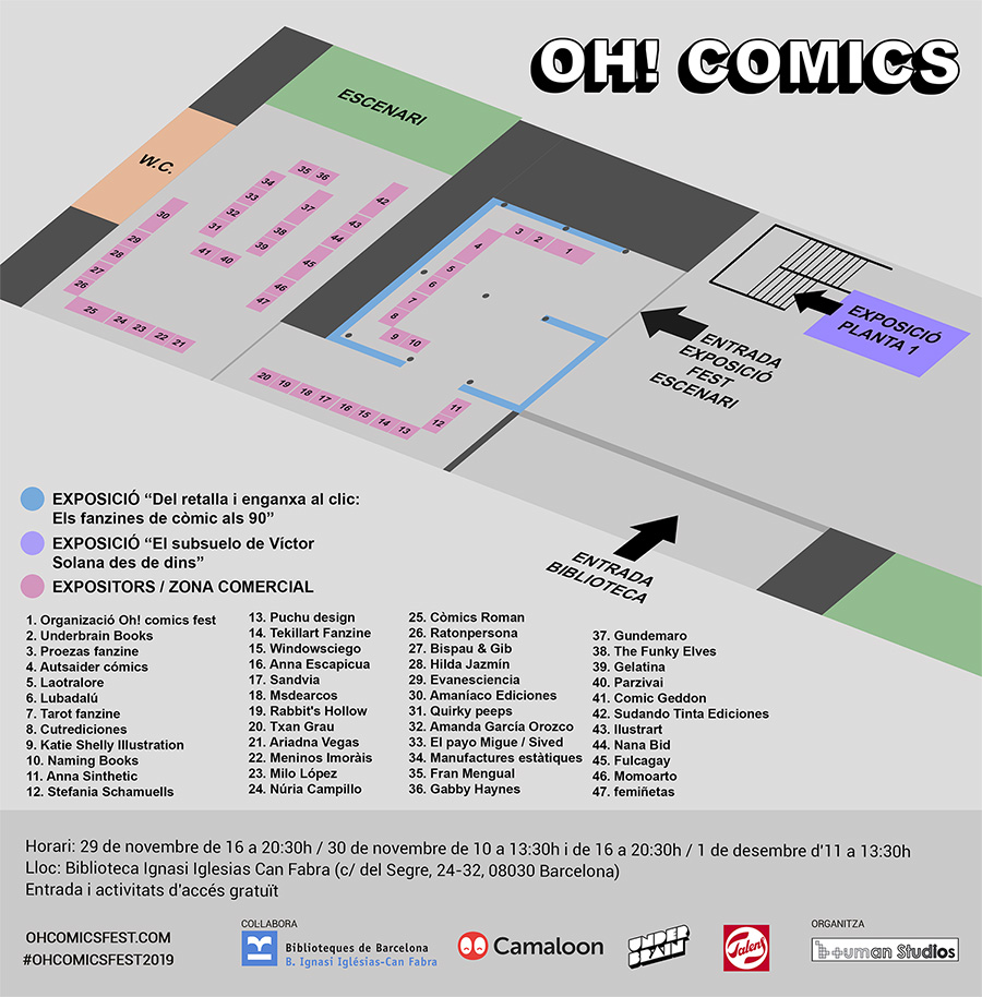 Pla de Oh! comics 2019