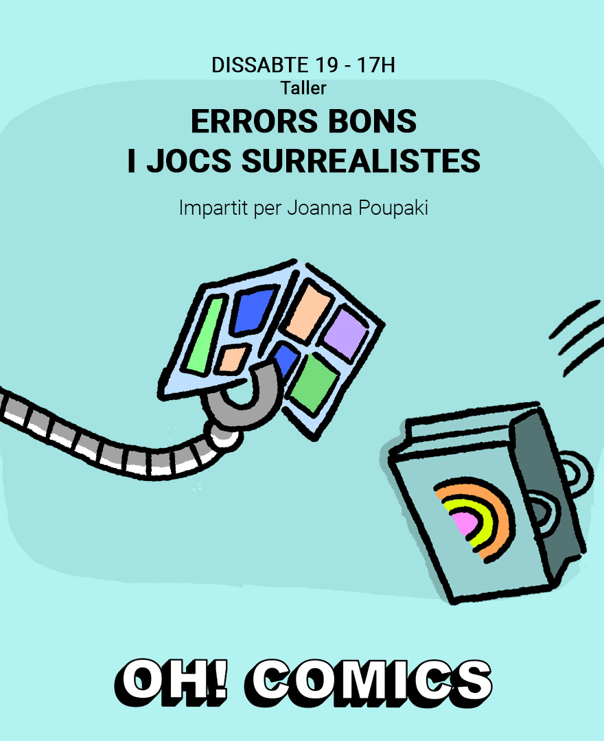 Taller: Errors bons i jocs surrealistes, per Joanna Poupaki