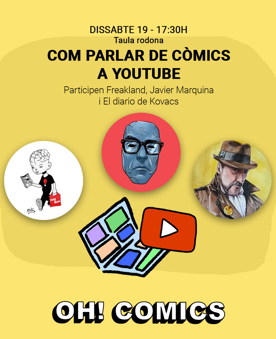 Com parlar de còmics a YouTube