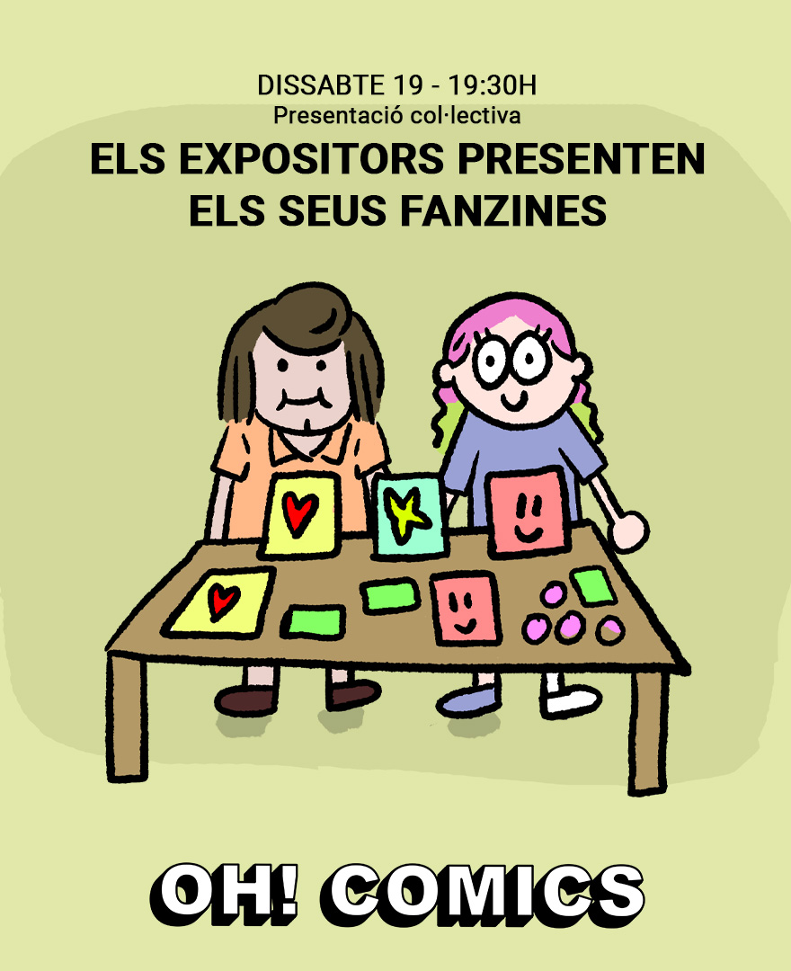 Els expositors presenten els seus fanzines