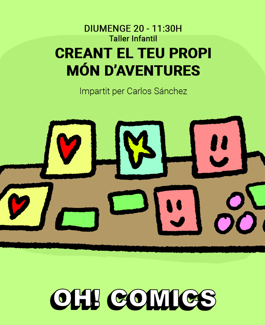 Taller: Creant el teu propi món d'aventures