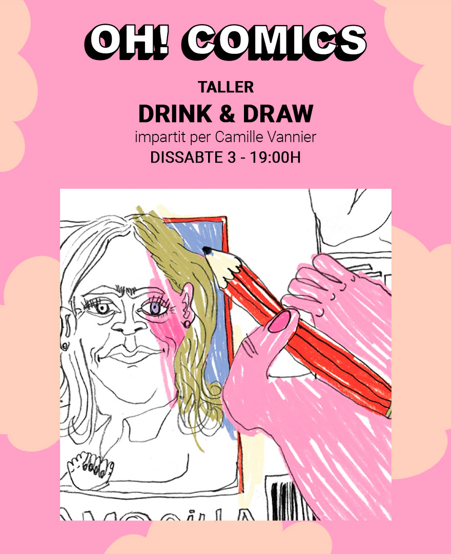 «Drink & Draw» amb Camille Vannier