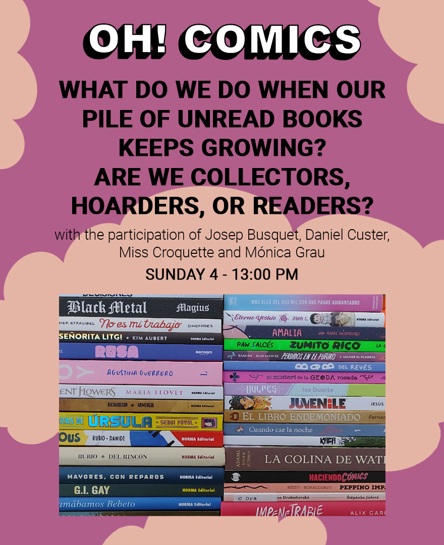 Round table: What do we do when our pile of unread books keeps growing? Are we collectors, hoarders, or readers?