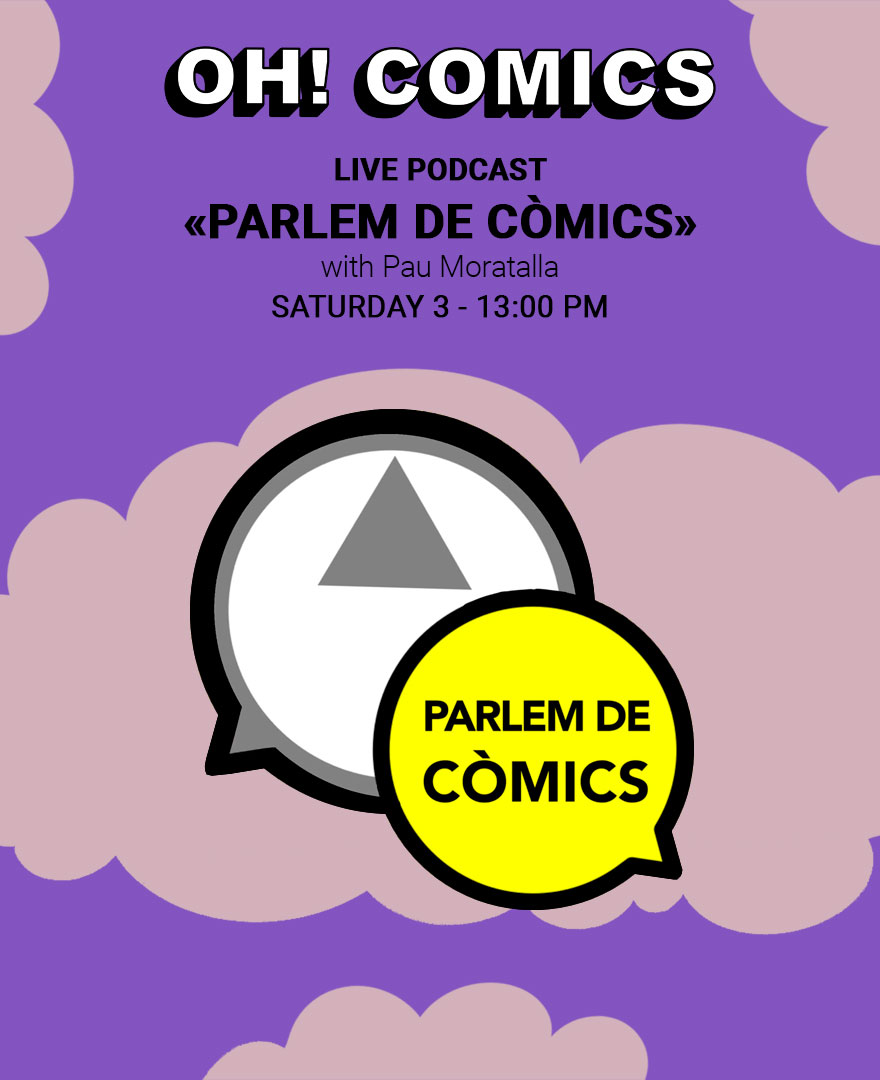 Live podcast: Parlem de còmics