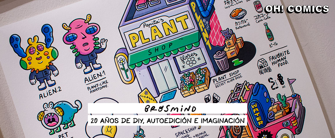 Oh! Comics Fest Expo: «Brosmind: 20 años de DIY, autoedición e imaginación»