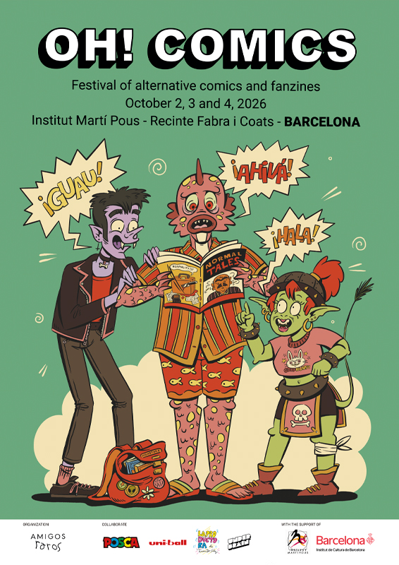 Cartel Oh! Comics Fest Barcelona 2026