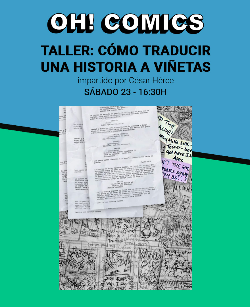 Taller «Cómo traducir una historia a viñetas»