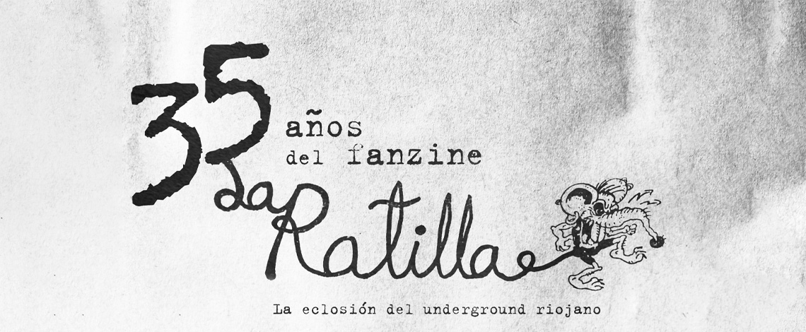 imagen de la exposición «35 años de La ratilla. La eclosión del underground riojano»